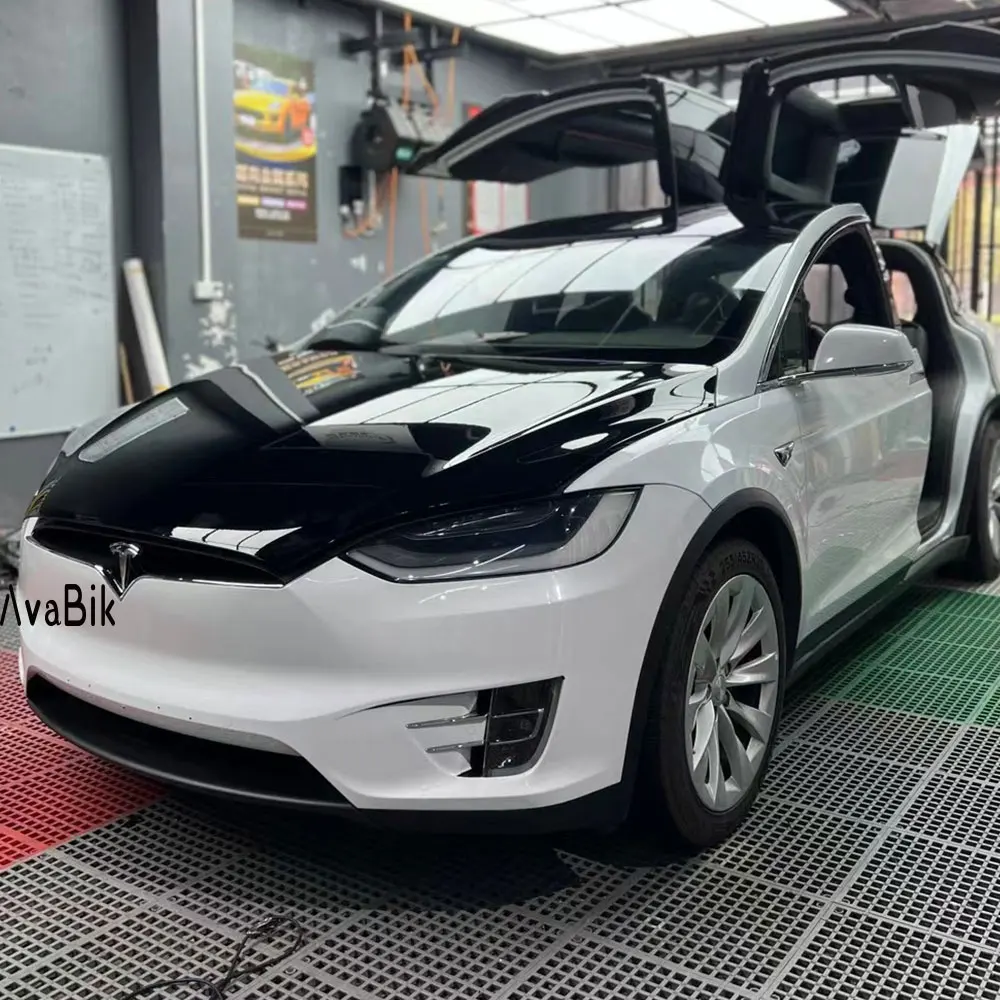 Самовосстанавливающаяся PPF 1X1 5 м глянцевая черная защитная пленка из ТПУ для