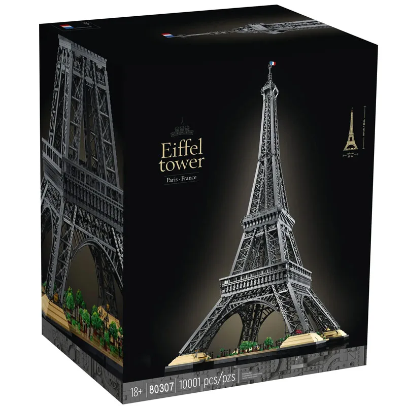 

10001 PCS Large Eiffel Tower Building Blocks Compatible 10307 10181 17002 Bricks Kids Birthday Christmas Gifts bricks Toy