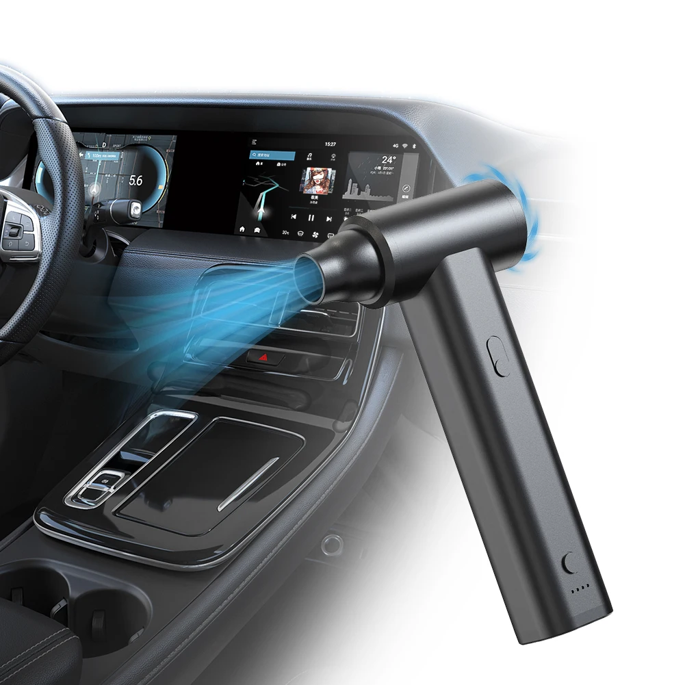 Вентилятор и пылесос 2 в 1. 120000 PRM Автомобильная сушилка Воздуходувка USB