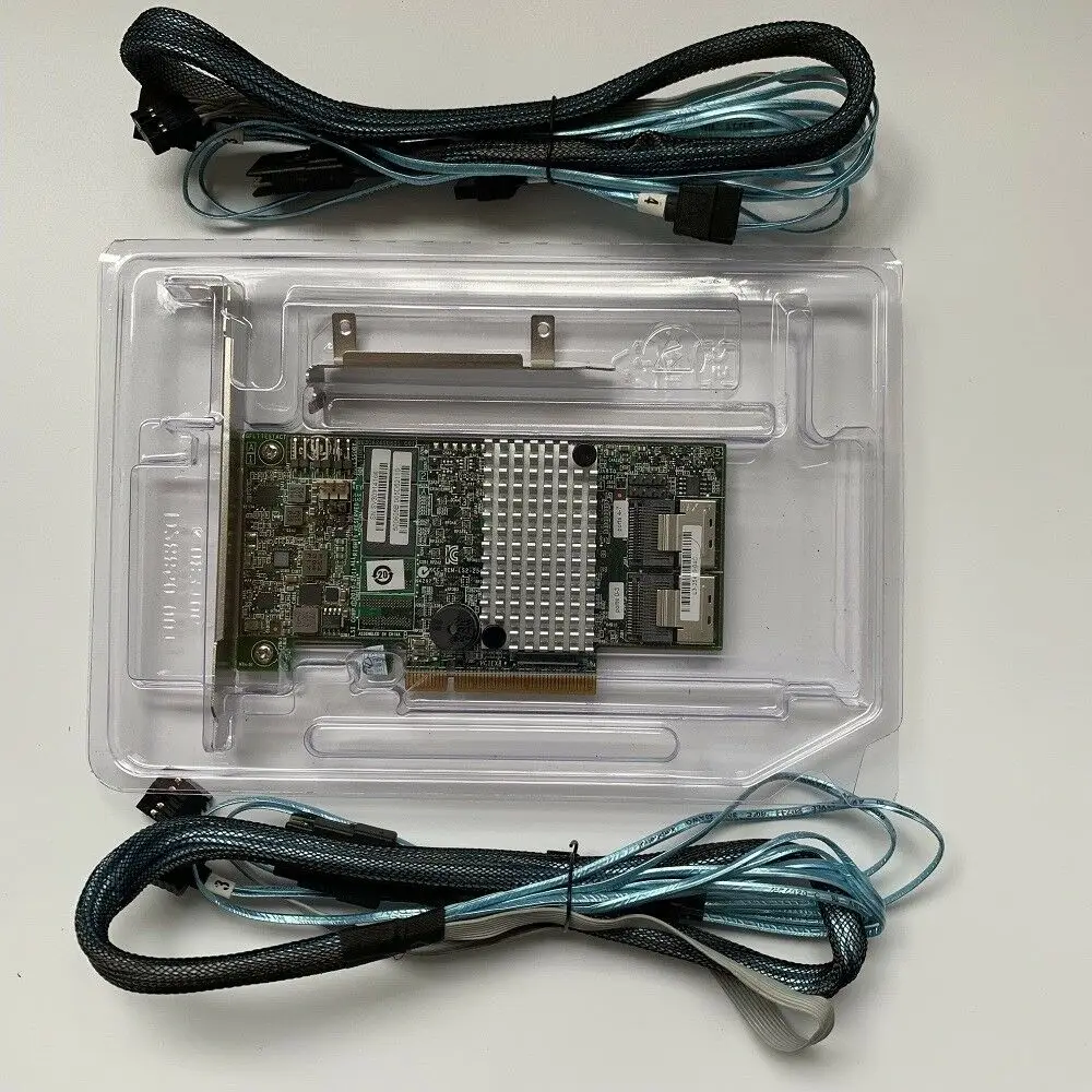 LSI 9267-8i 6Gb PCIE 2 0 512MB 8Port SAS карта контроллера + 8087 to (4) 7-контактный SATA |