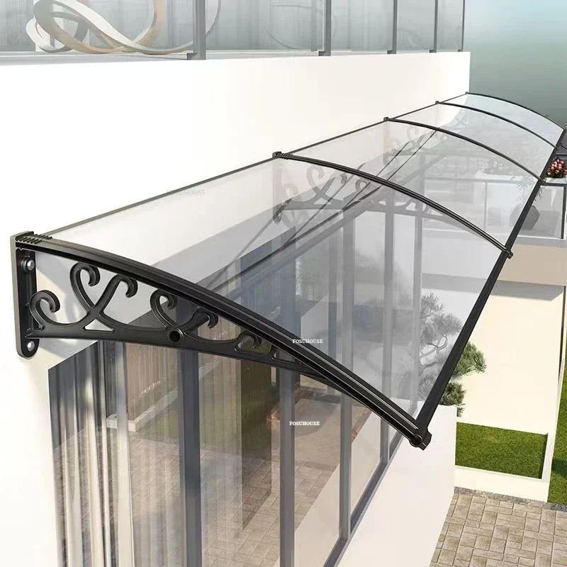 Дверной тент для дома утолщенные пластиковые стальные беседки бесшумный