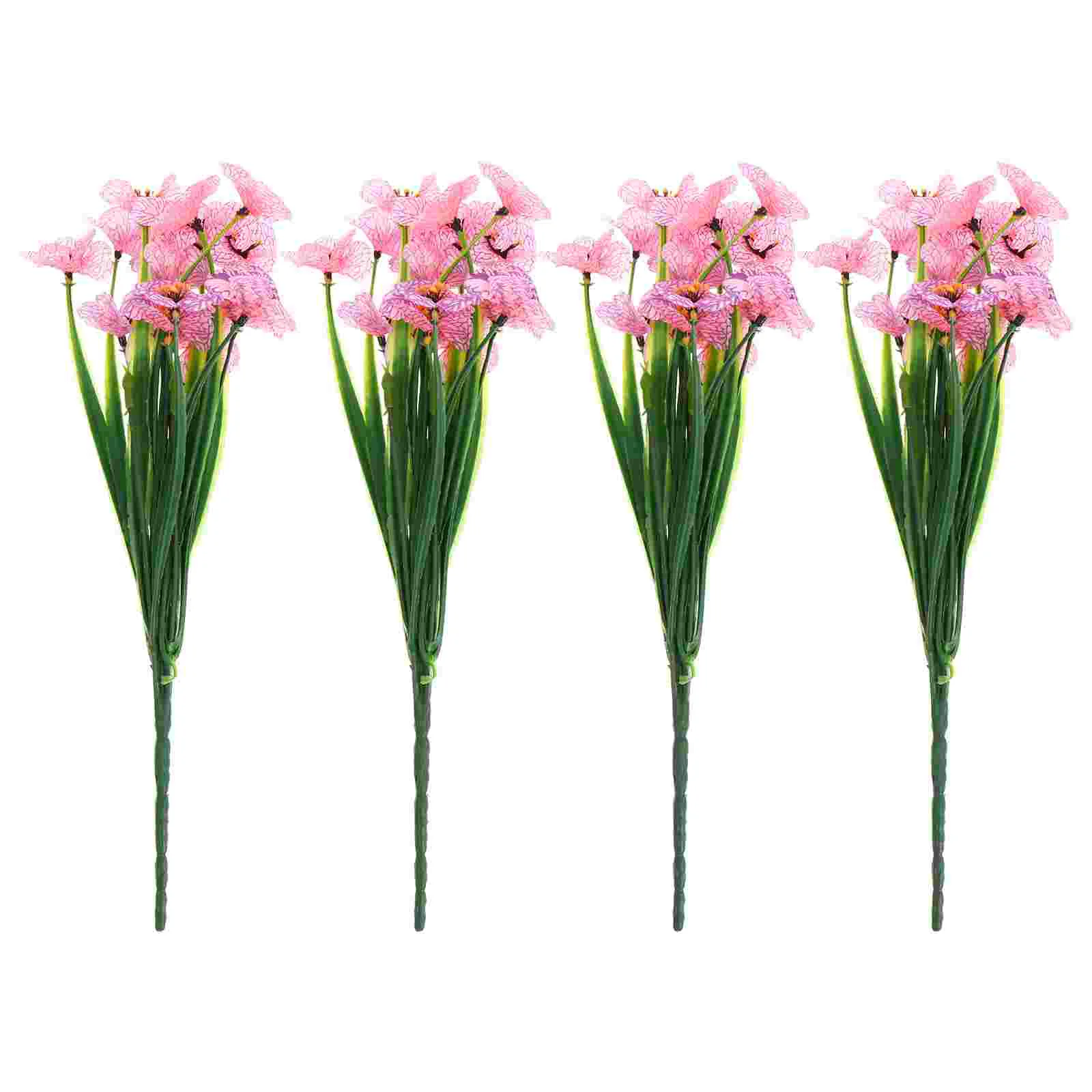 

Decorative Artificial Flowers Artificial Bonsai Floral Bouquets Stem Fake Flower Picks Plastic Fake Flower Bouquet Bride
