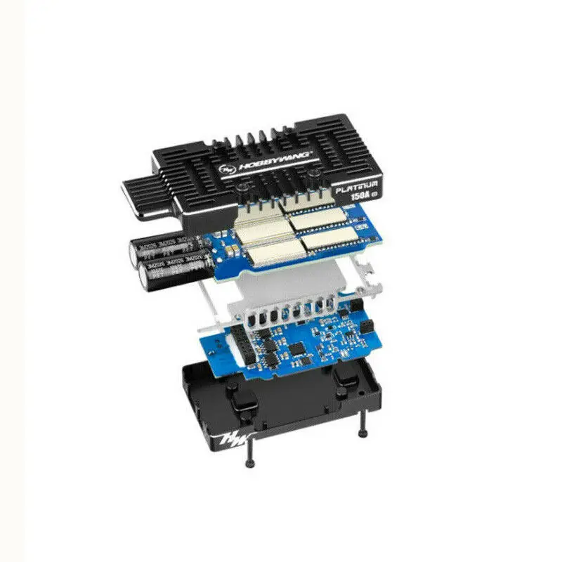 Hobbywing Platinum V5 80A 120A 150A 3-8S бесщеточный ESC электрический регулятор скорости