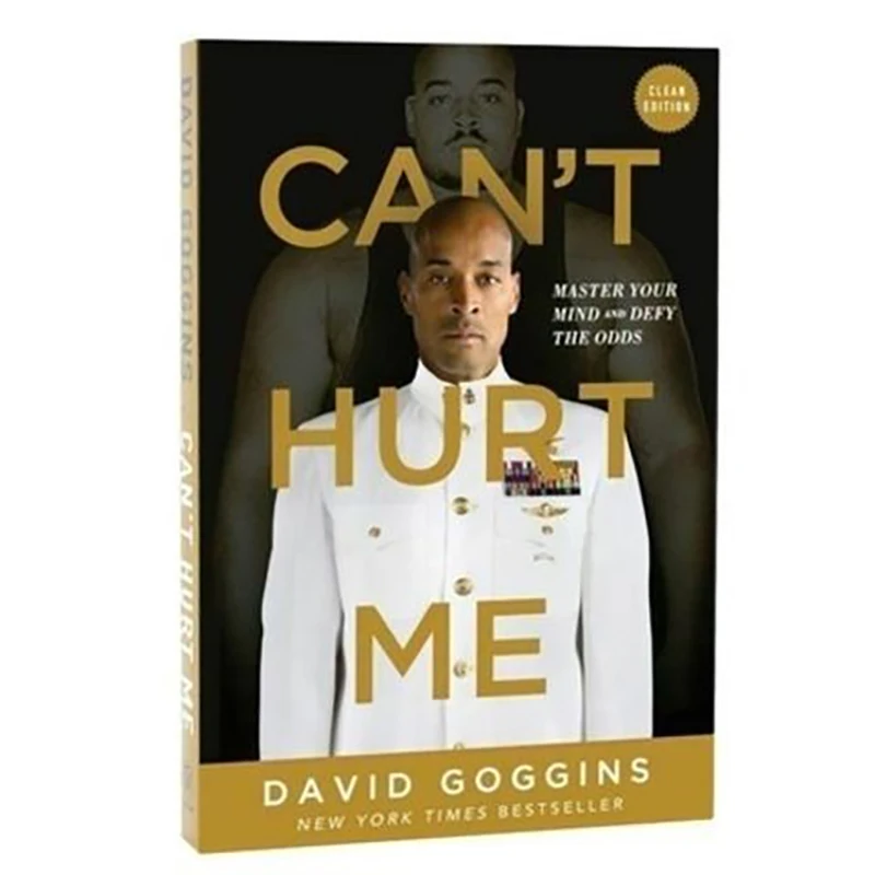 

Can't Hurt Me By David Goggins Master Your Mind and Defy the Odds Paperback Story Novel In English Book Libros Livros