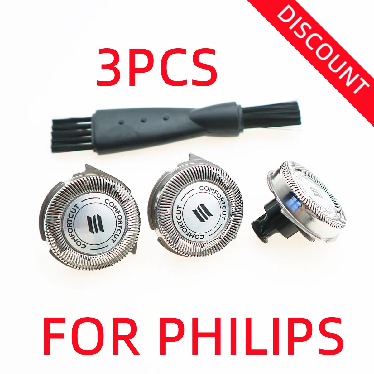 3 шт. Сменная головка для бритвы Philips RQ32 RQ310 RQ320 RQ330 RQ350 RQ360 RQ370 RQ11 RQ1150 RQ311 YS523 YS526 RQ1160CC RQ1180C