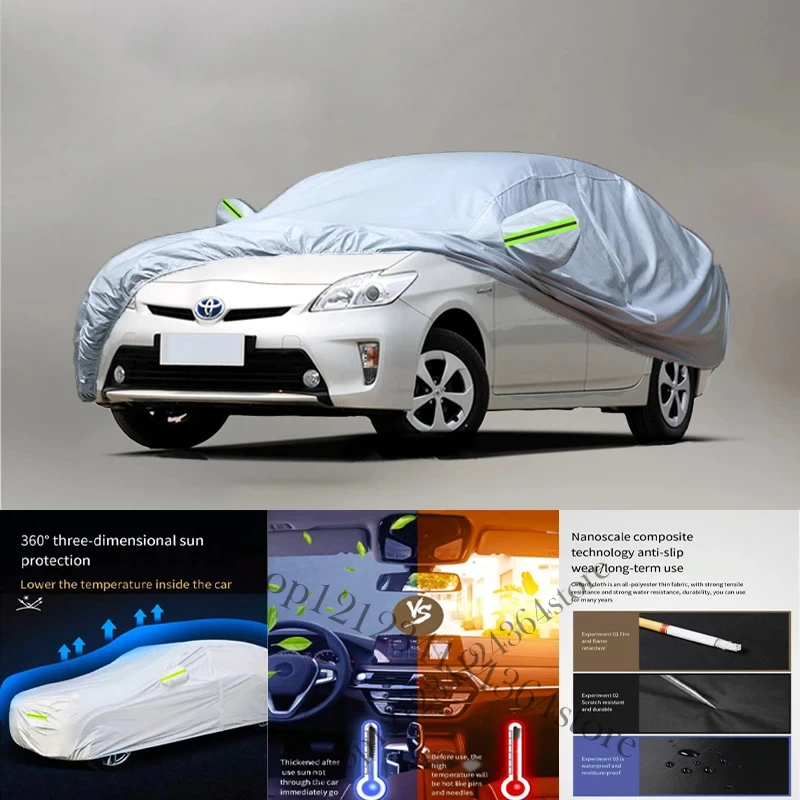 Для Toyota-pruis-авто анти-снег Анти-пыль анти-УФ анти-пилинг краска и анти-дождь 210t