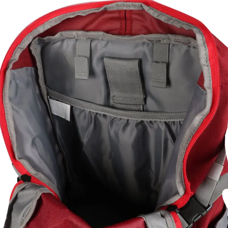 Ozark Trail 2-in-1 Family Pack, 35 Liter Hiking Backpack with Detachable 15 Liter Daypack, Red