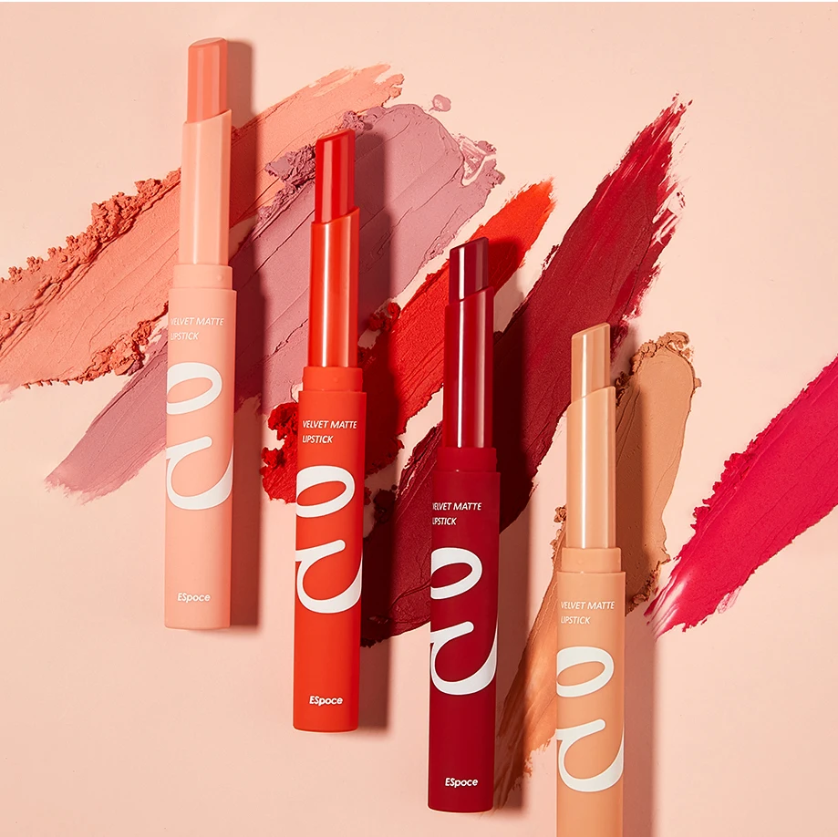 

Matte Lipstick Waterproof Professional Makeup for Makeup Tint Lip Gloss Cosmetics Not Easy To Dip Cup Color Matte Lipstick