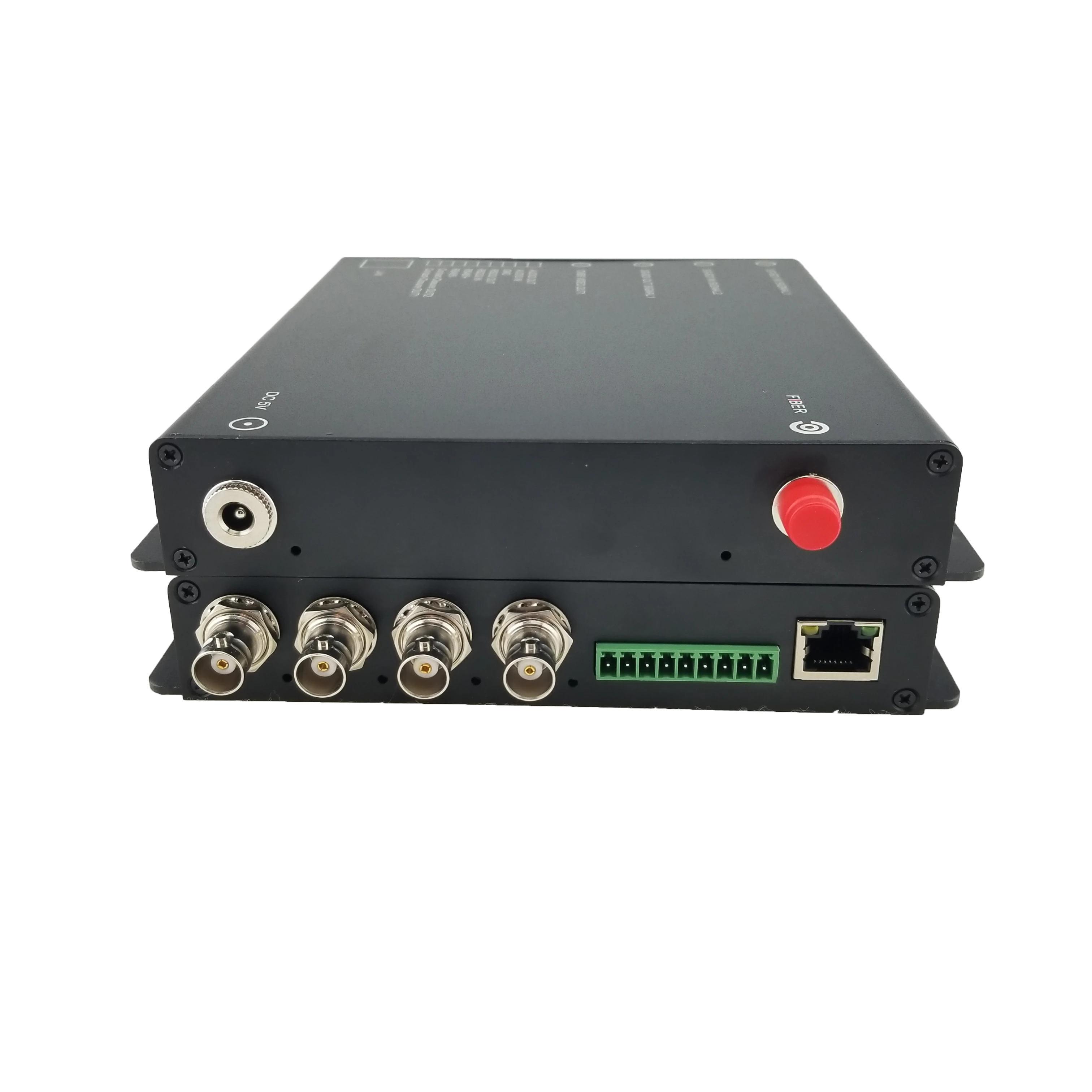 

Fiber optic equipment Manufacturer 4 Channel cctv lossless RS485 Video fiber converter 3G-SDI 1080P@60HZ