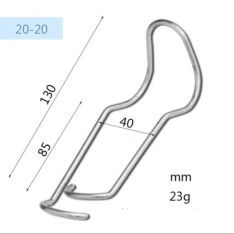 Стальные фиксирующие зажимы для растений, 10 штук