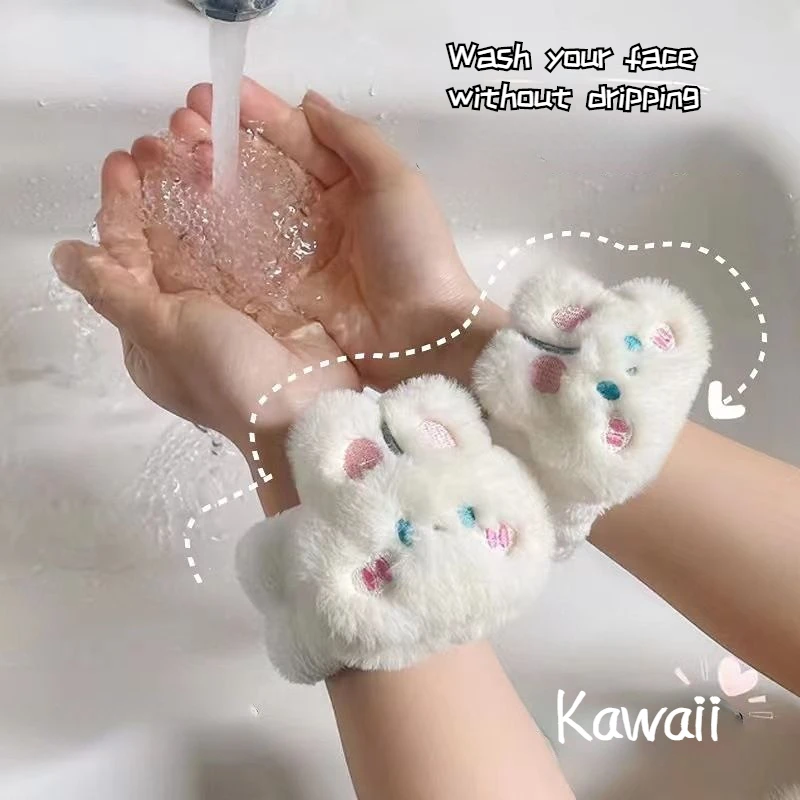 

Reusable Spa Wrist Washband Soft Microfiber Towel Wristbands For Washing Face Women Girls Yoga Running Sport Wrist Sweatband