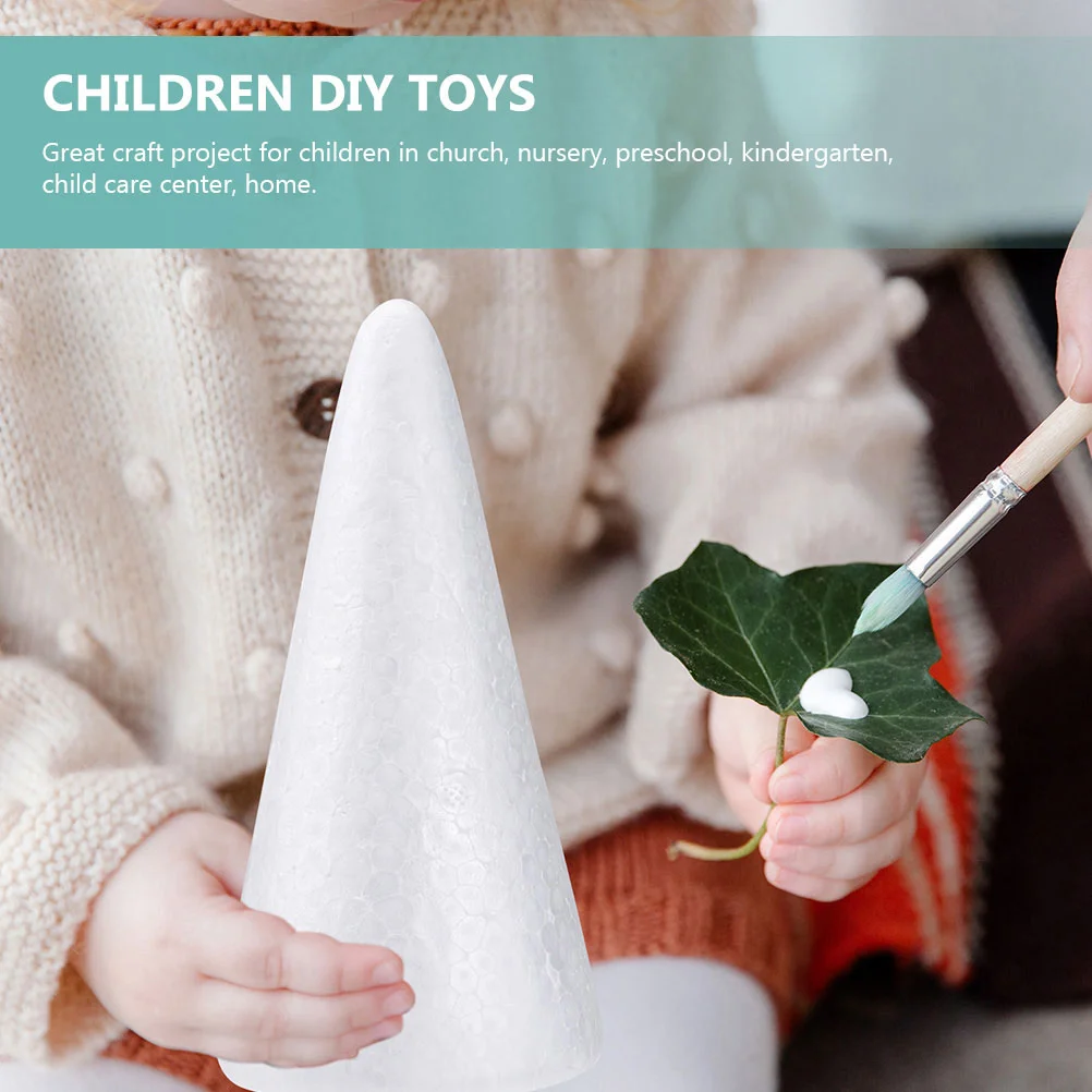 15 шт. пенопластовый конус маленькие тренировочные конусы игрушки рождественские