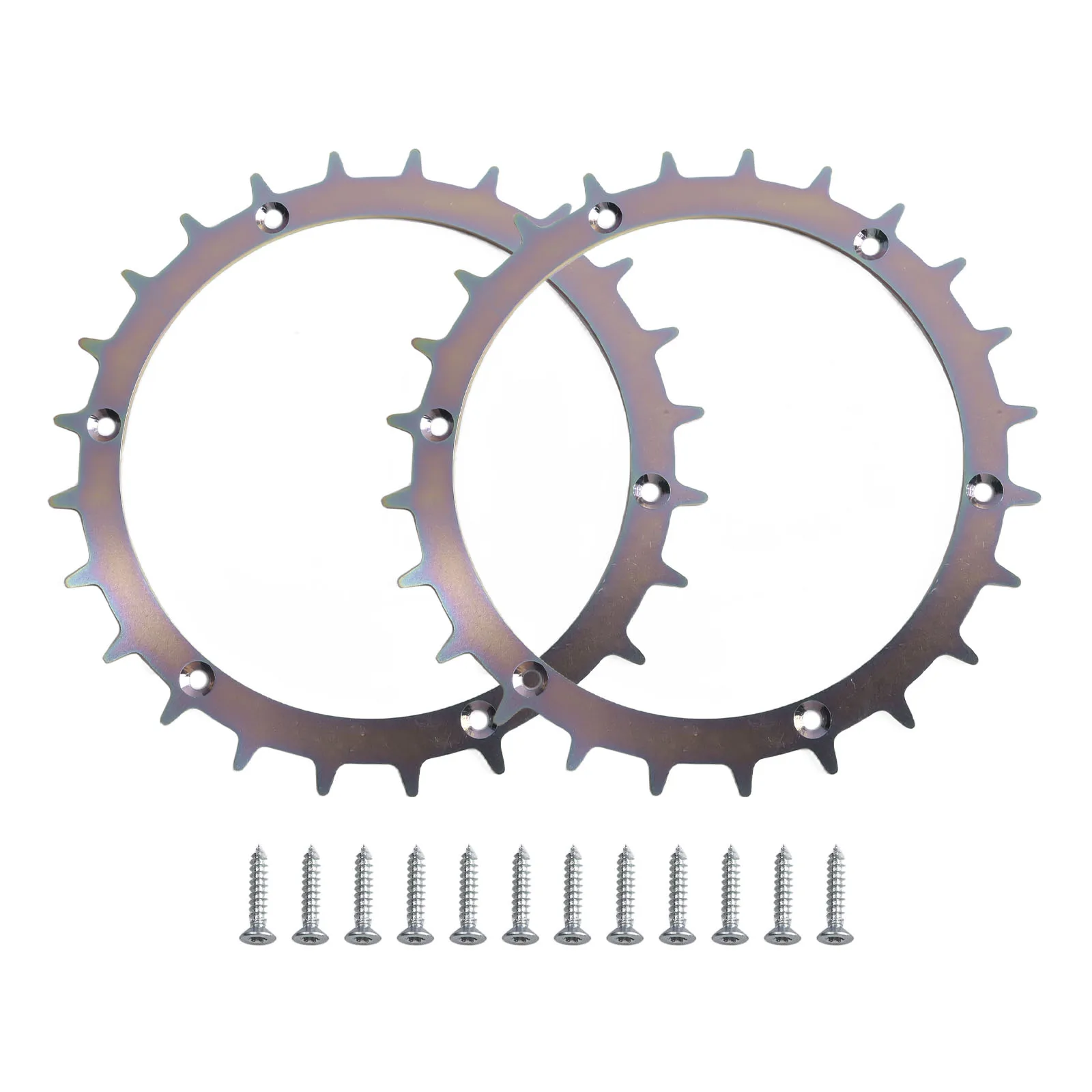 Нержавеющие винты противоскользящие подходящие для газонокосилок-роботов Bosch