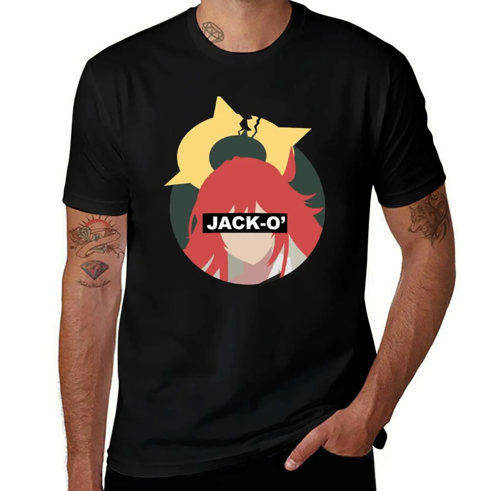 Футболка Jack-O' Valentine GG Strive простые футболки с рисунком рэпера винтажные синие