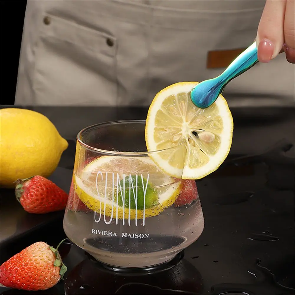 Модный Многоцветный зажим из нержавеющей стали для хлеба еды барбекю практичный