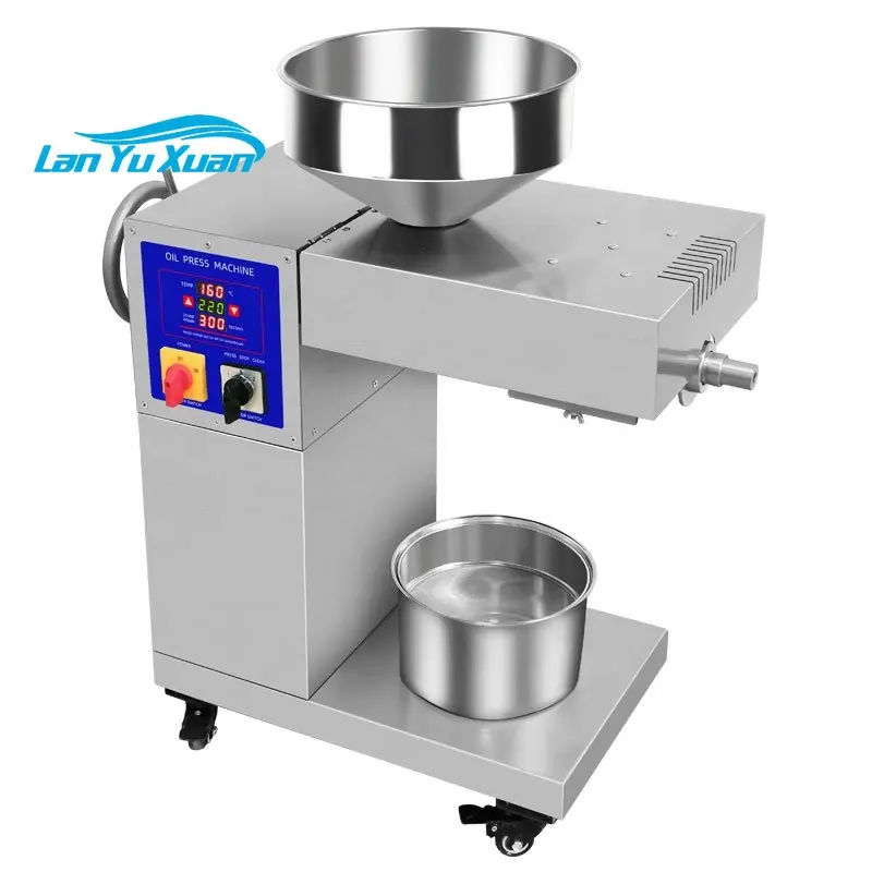

Family Used Mini Pure Oil Cooking Oil Refinery Home use oil pressing machine