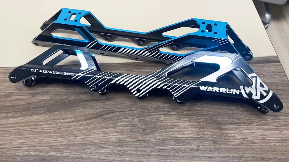 Оригинальная рама для роликовых коньков WARRUN Speed 3x100 4x90/3x110 4x100/3x125 4x110 мм шасси