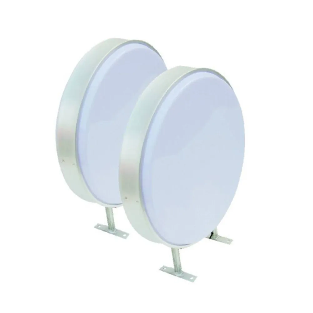 

23.6" (60cm) Round LED Light Box / Circular Projecting Lightbox / Signs Supply