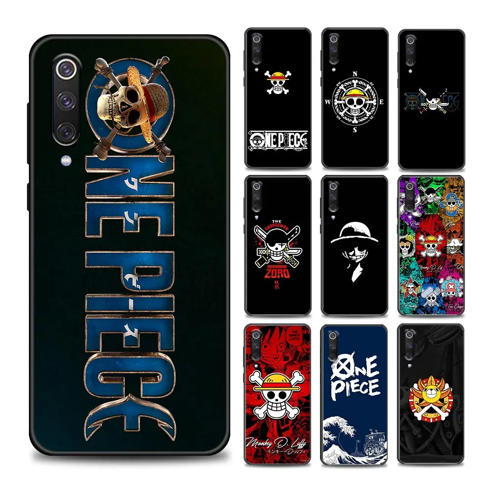 

Japanese Anime One Piece Logo Phone Case for Xiaomi Mi 9 9T Pro SE Mi 10T 10S MiA2 Lite CC9 Pro Note 10 Pro 5G Soft Silicone