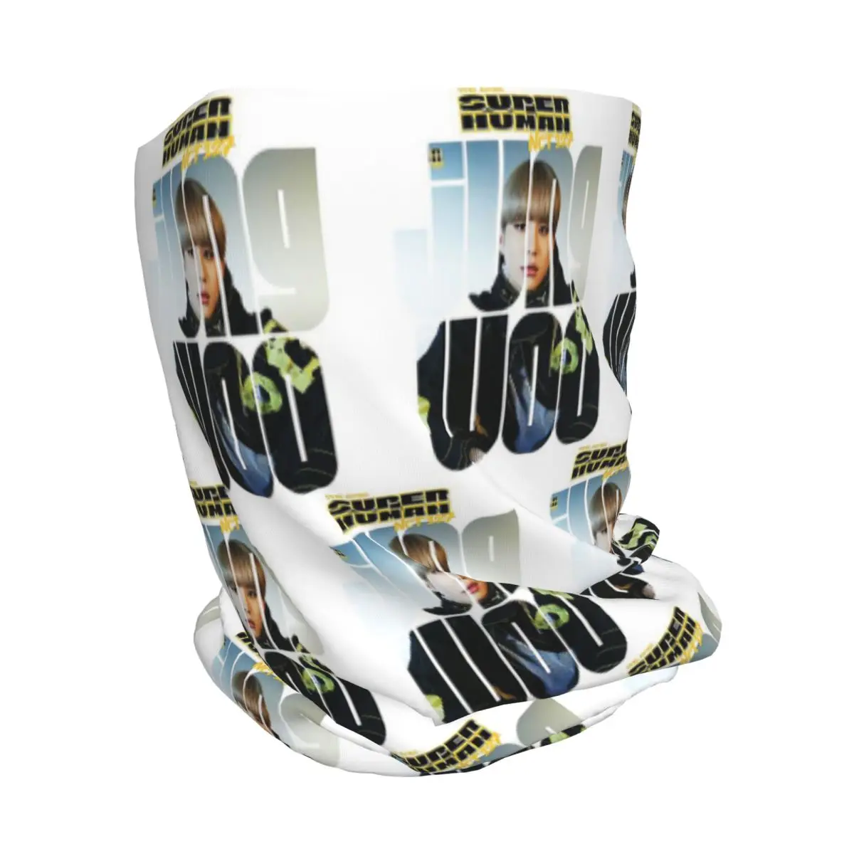 Фото Многофункциональная балаклава-бандана NCT 127 Jungwoo Superhuman: ветрозащитная шапка-шарф для мужчин и женщин №2