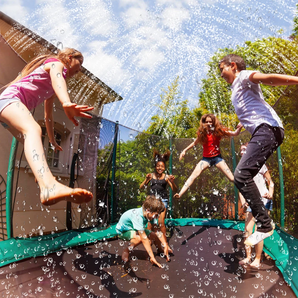 

Water Park Game Toys Garden Summer Trampoline Multifunctional Outdoor Sprinkler for Outdoor Exercise Sport Supply