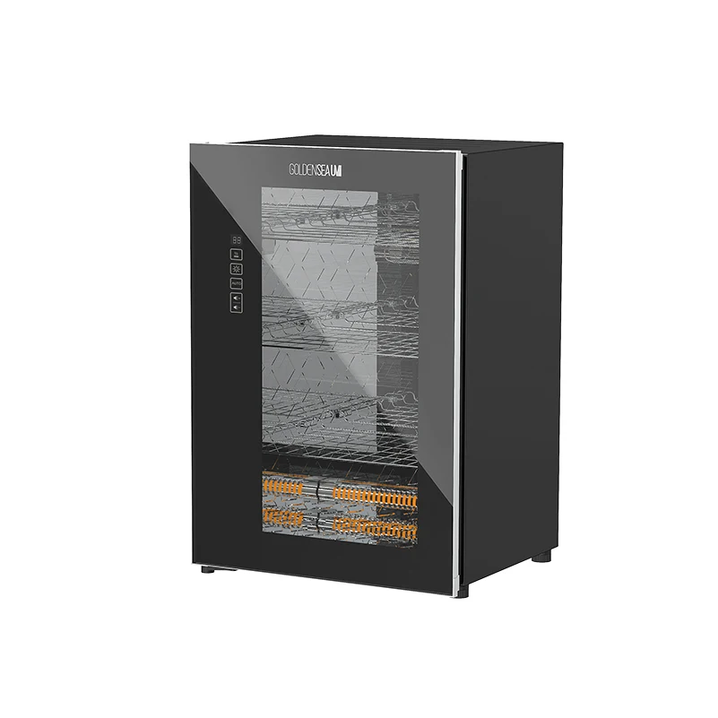 

60L 99.9% business disinfect Heated heating disinfection cabinet Door safety medic UVC Lamp Sterilizer UV Light Cabinet