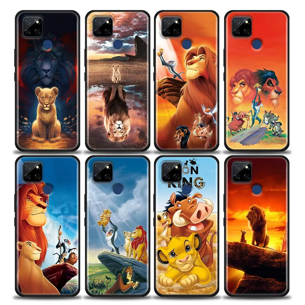 

The Lion King Lion Anime Cartoon Phone Case For Realme C35 C20 C25 C21 C12 C11 C2 Oppo A53 A74 A16 A15 A9 A54 A95 A93 A31 A52 5s