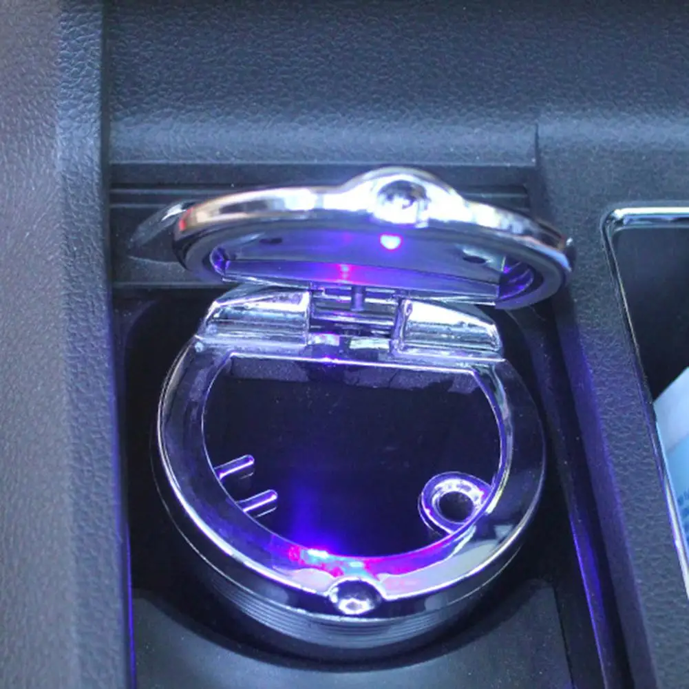 

Auto Ashtray Practical Portable Easy Clean Durable Metal Car Ash Tray for Car
