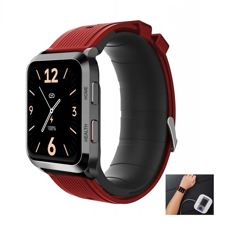 

Elderly Smart Watch Air Pump Blood Pressure Measurement Heart Rate Blood Oxygen Men's Sports Fitness Bracelet Free shipping
