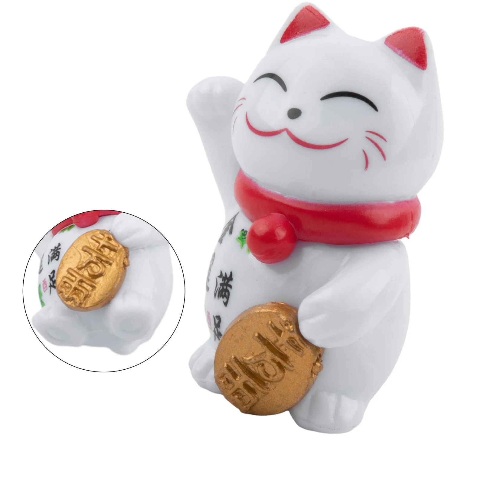 Мультяшное украшение Lucky Cat мини-украшение Maneki Neko каваи украшения креативная