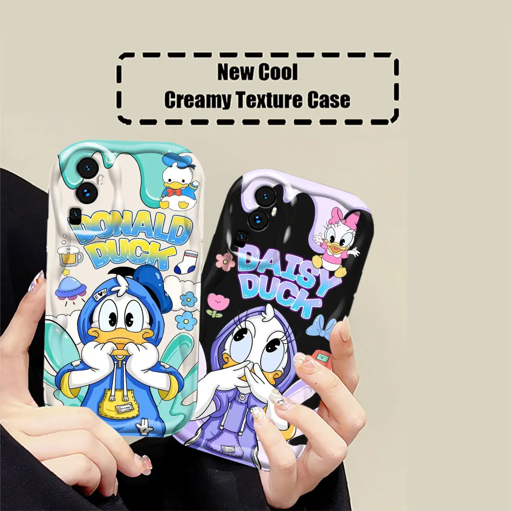 Чехол Disney Дональд Дак для OPPO Reno 11 11F 8 8T 7 7Z 6 5 5F 4 Pro A17 A16 A16S A54S A15S A35 A15