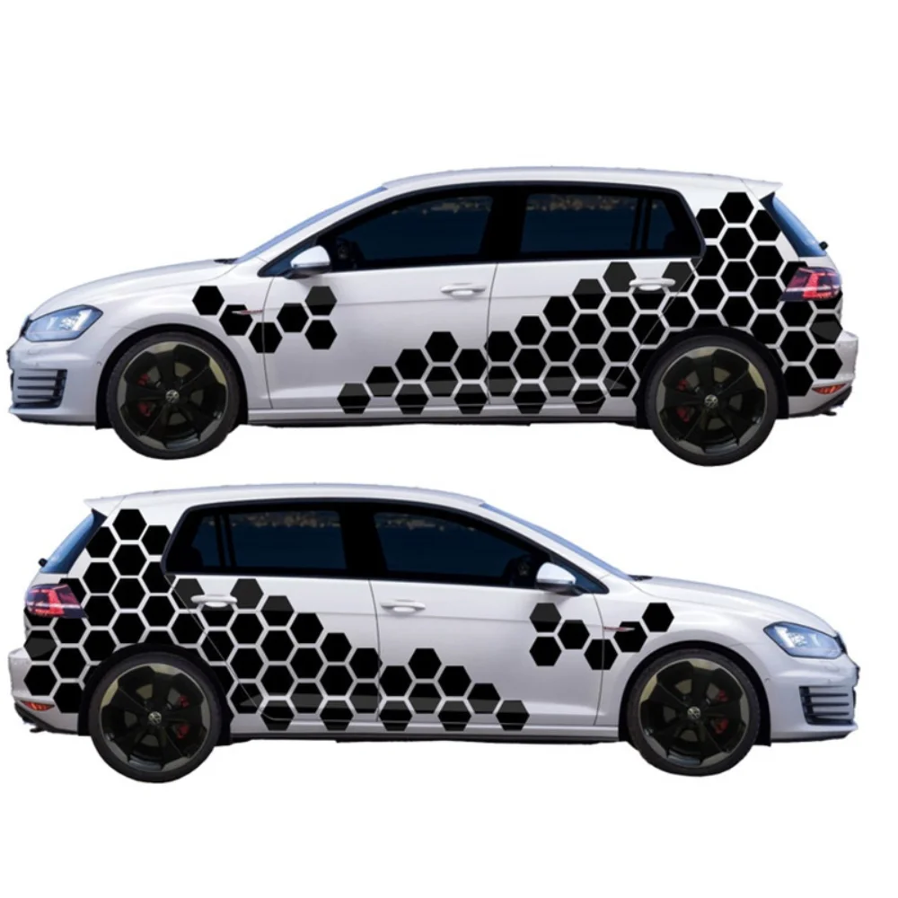 

Universal Car Hexagon Design Vinyl Stickers Decal Kit Car Stickers Funny Car Stickers Vinyl Car Stickers Decals Wholesale