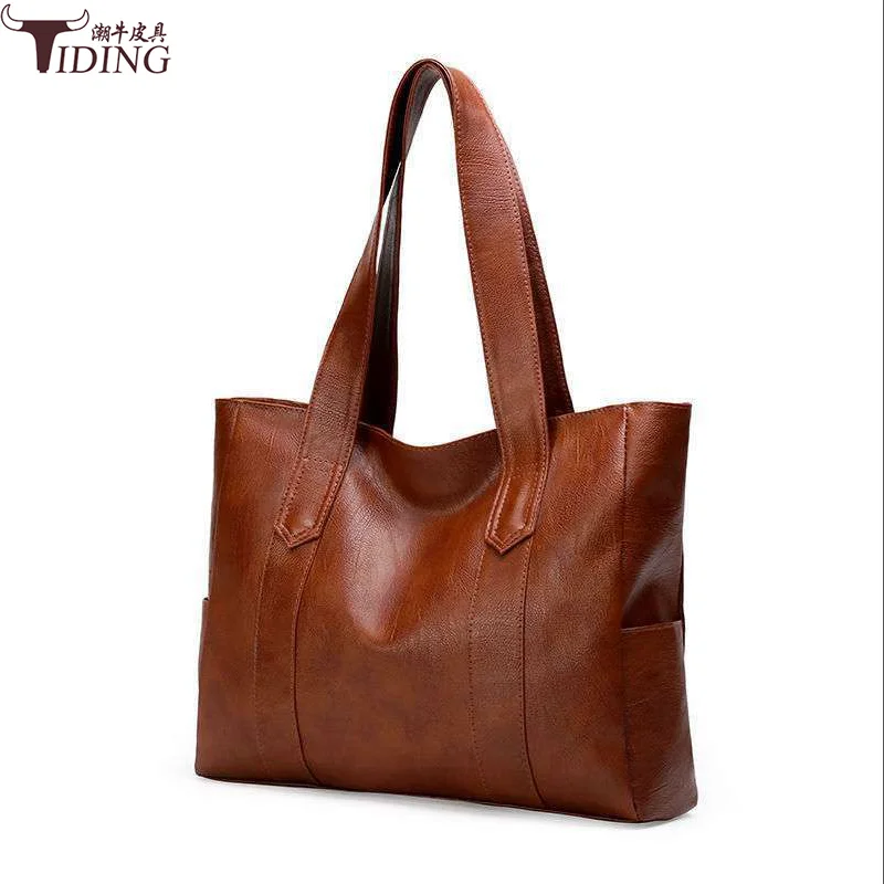 

Female bag leather texture 】 【 2022 new joker bag bag, single shoulder tote bags contracted large bags