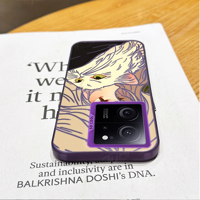 Чехол для телефона с покрытием Xiaomi 13T 12T 11 Lite 5G NE 12 13 14 POCO X6 X5 Pro X3 NFC F3 F4 GT F5 задняя