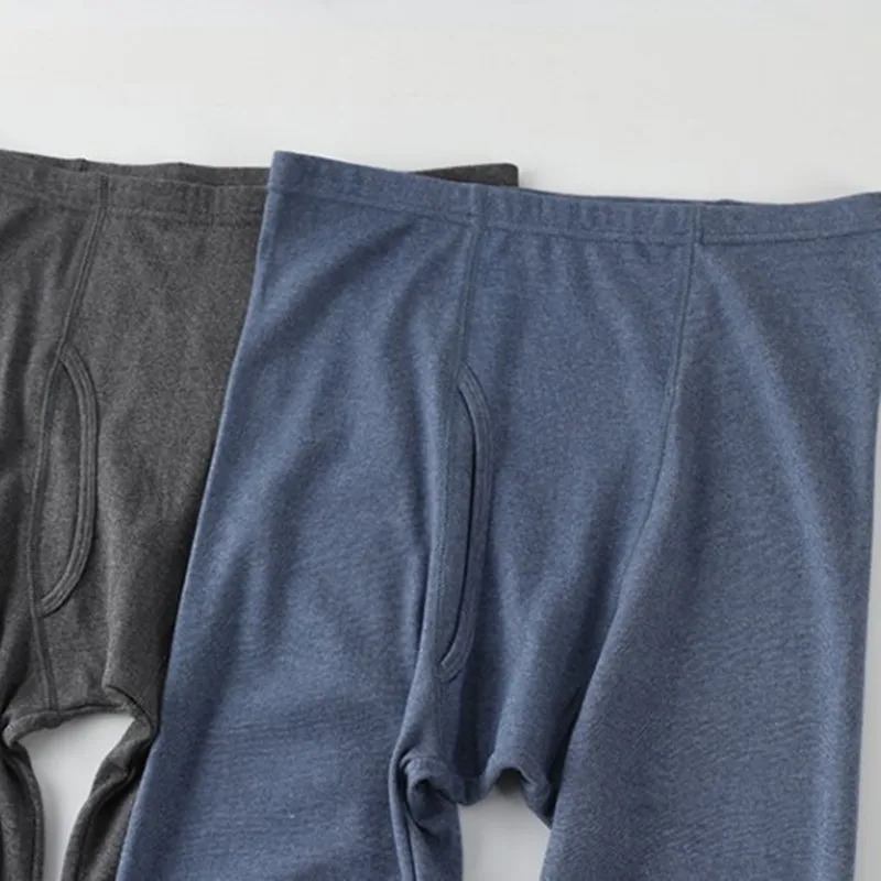 Men's Trousers Pajama Pants At Home Cotton Sleeping Bottom Suit Close-fitting Stretch Warm Leggings