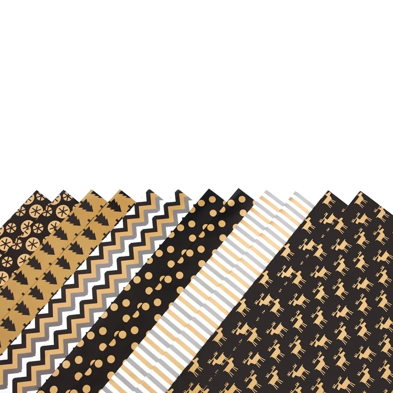 Фотобумага для упаковки подарков на день рождения 12 листов |