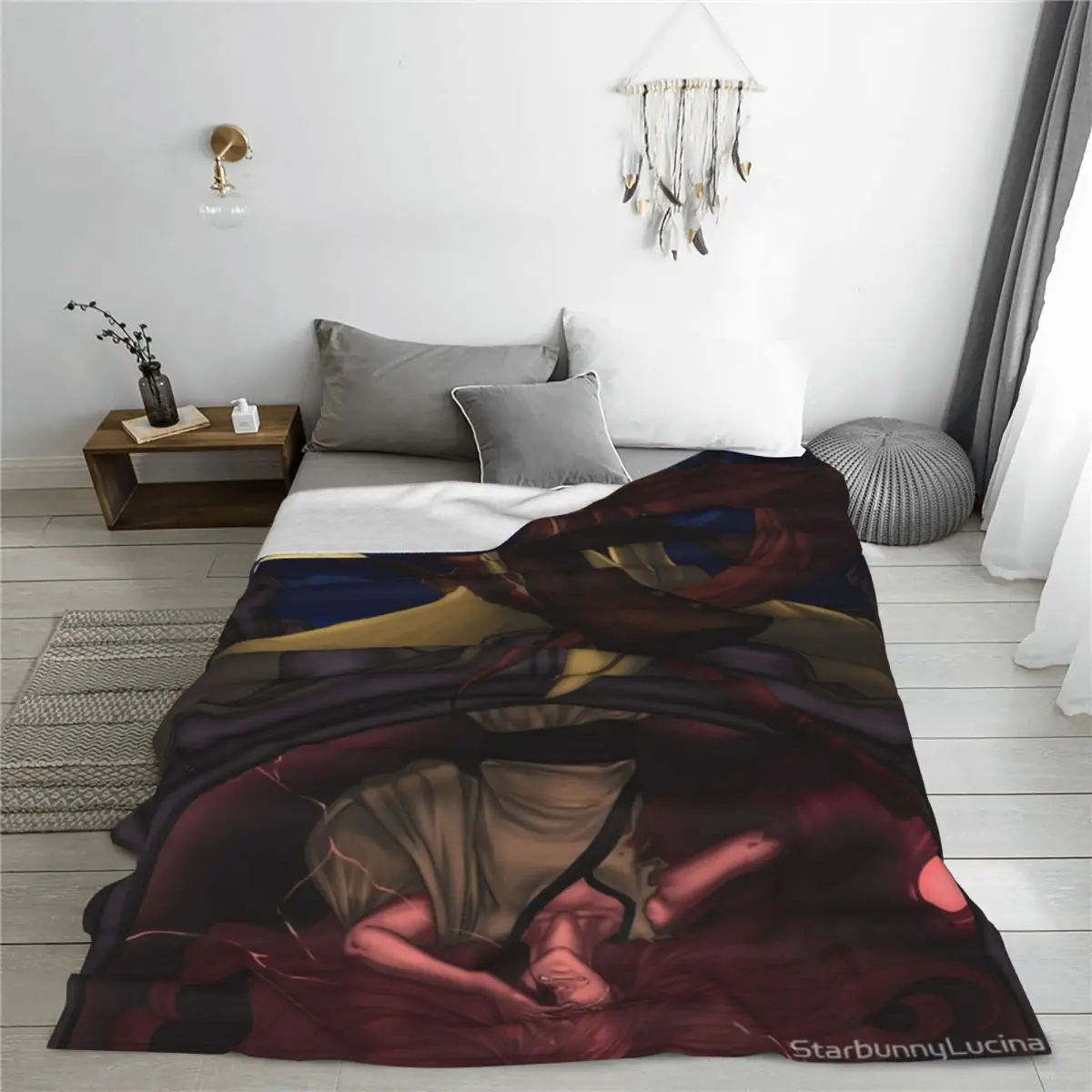 Винтажное одеяло для двуспальной кровати