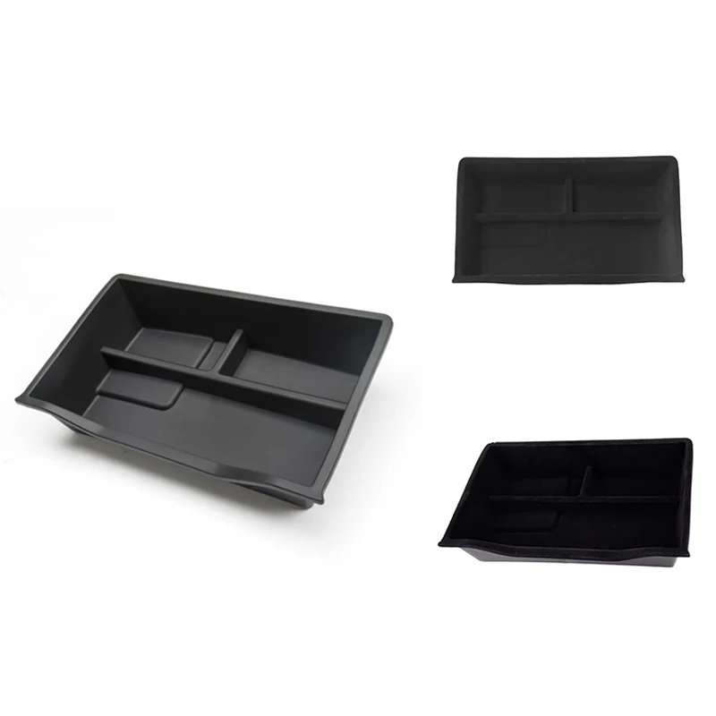 

For Tesla Model Y 2021 Under Seat Storage Box High Capacity Organizer Car Interior Decoration Accessories