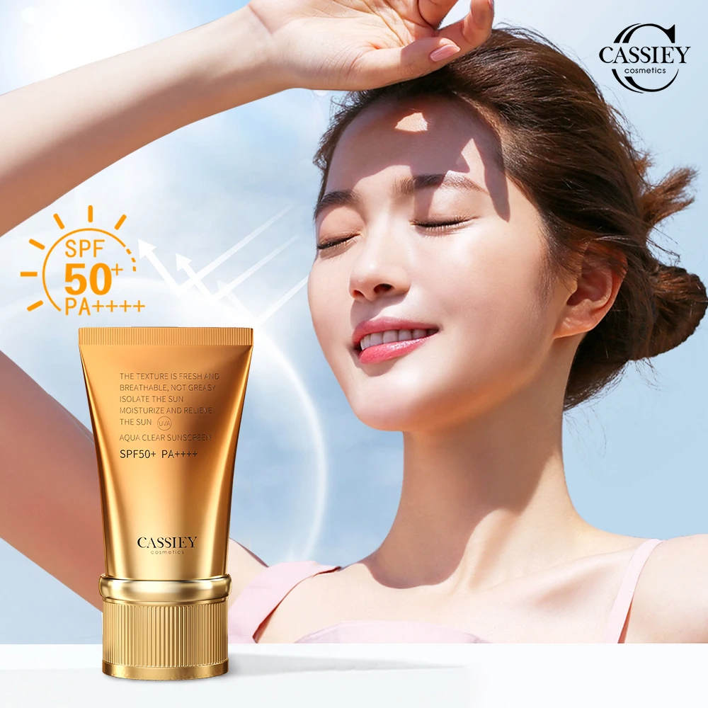 

Facial Body Sunscreen SPF 50 Whitening Waterproof Refreshing Sun Cream Anti-Aging Oil-control Moisturizing Sunblock Cream