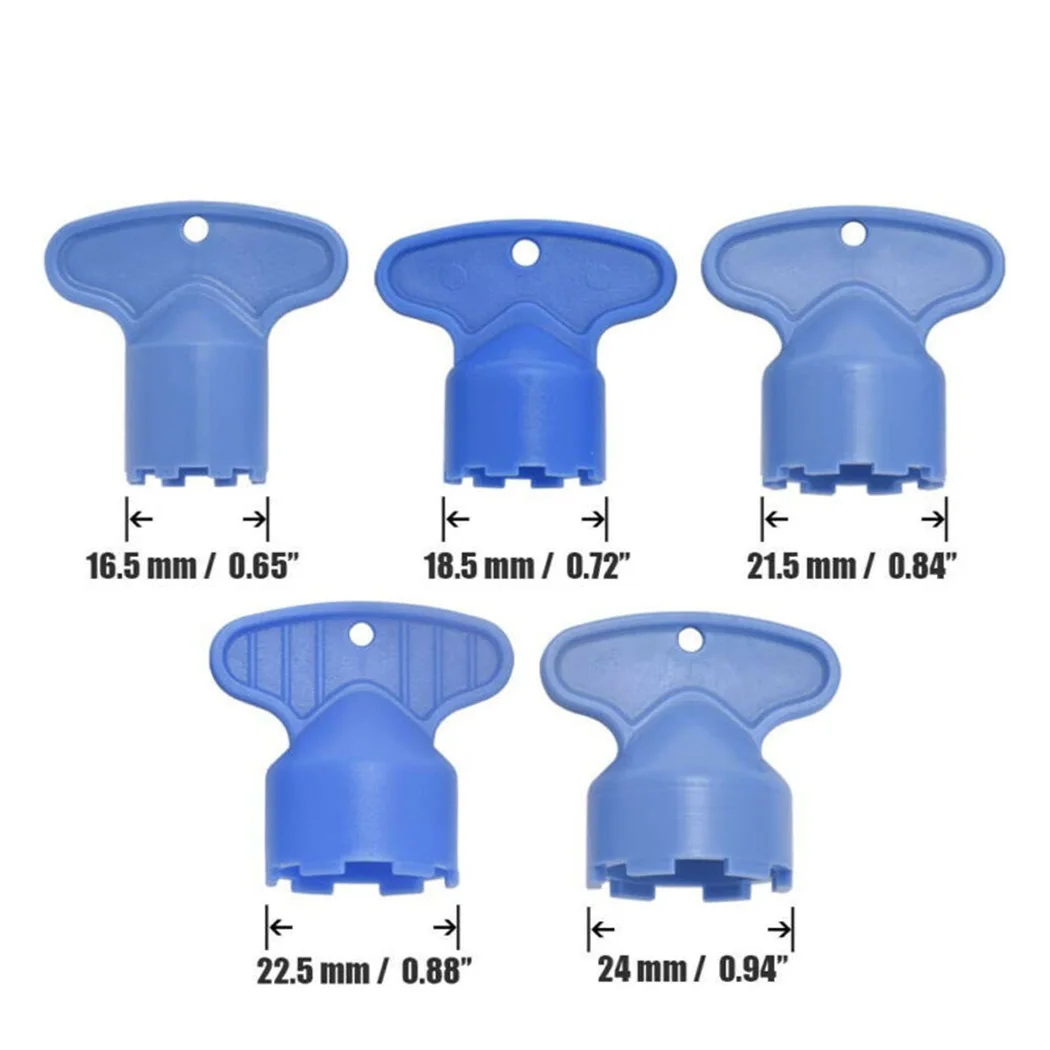 

5pcs Faucet Aerator Keys Wrench Faucet Tool M16.5/M18.5/M21.5/M22.5/M24 For Neoperl For Delta For Moen For Kohler Accessories