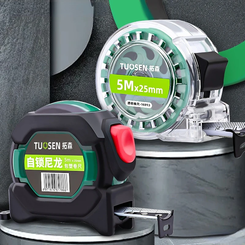 

Thickened Stainless Steel Tape Measure Nylon Waterproof Wear-resistant Steel Tape Measure High-precision Measuring Steel Tape