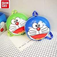 doraemon childrens traction rope schoolbag boys and girls cute cartoon large capacity outdoor backpack anti lost backpack