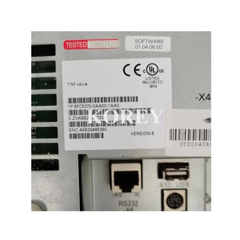 Фото Системный экран 802DSL 6FC5370-0AA00-1AA0 6FC5370-0AA00-3AA0 Пожалуйста, запросите №4
