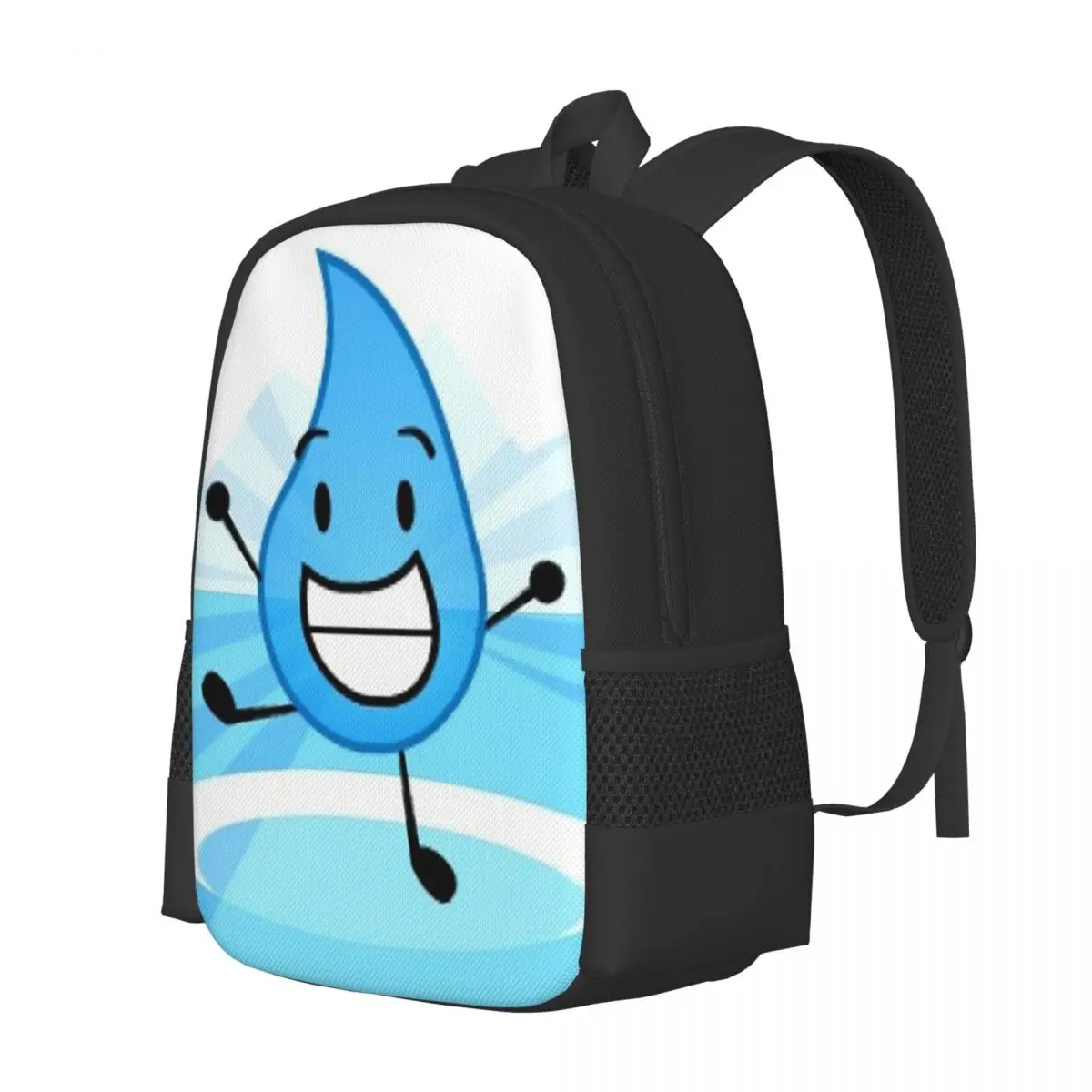 Фото Рюкзак Battle For Dream Island BFDI Teardrop, вместительный рюкзак для детей, школьная сумка, сумки на плечо для мужчин и женщин №2