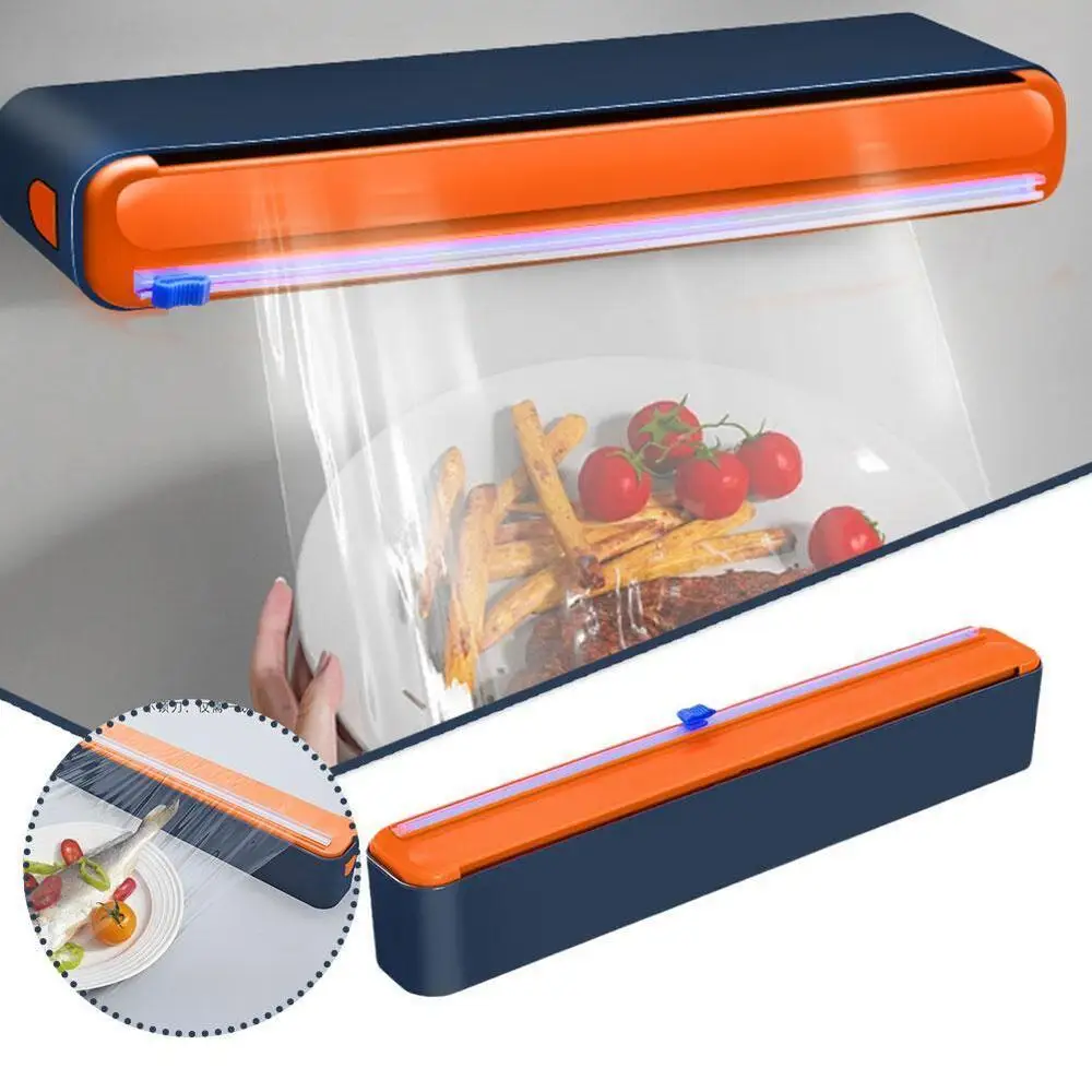 

Tools Easy Cutting Magnetic Suction Plastic Wrap Box Plastic Film Storage Box Plastic Film Cutter Tinfoil Cutter