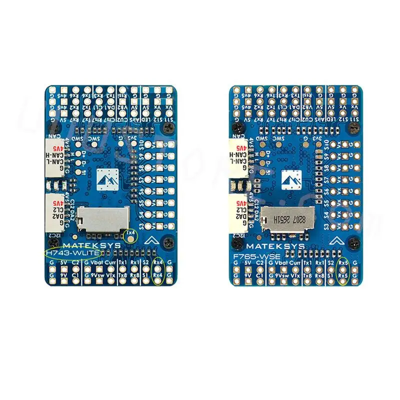 Фото 20x20 мм MATEK H743-WLITE Lite ArduPilot INAV 2-6S LIPO Flight Controller для RC Multirotor Aircraft Fixed-Wing №2
