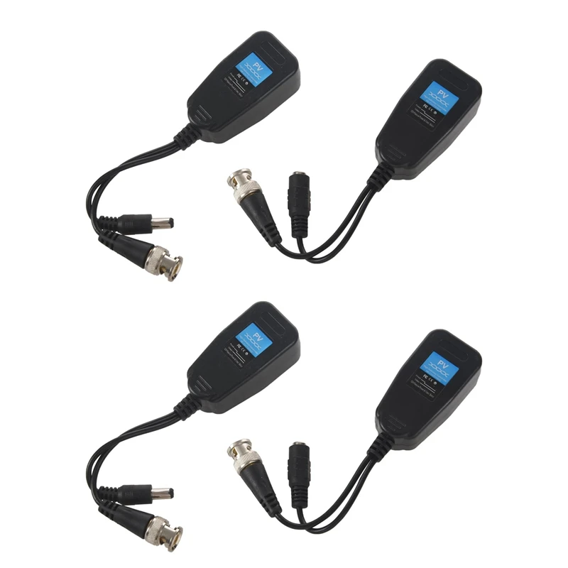 

HD-CVI/TVI/AHD пассивный видеотрансмиттер с разъемом питания и RJ45 CAT5 2 пары