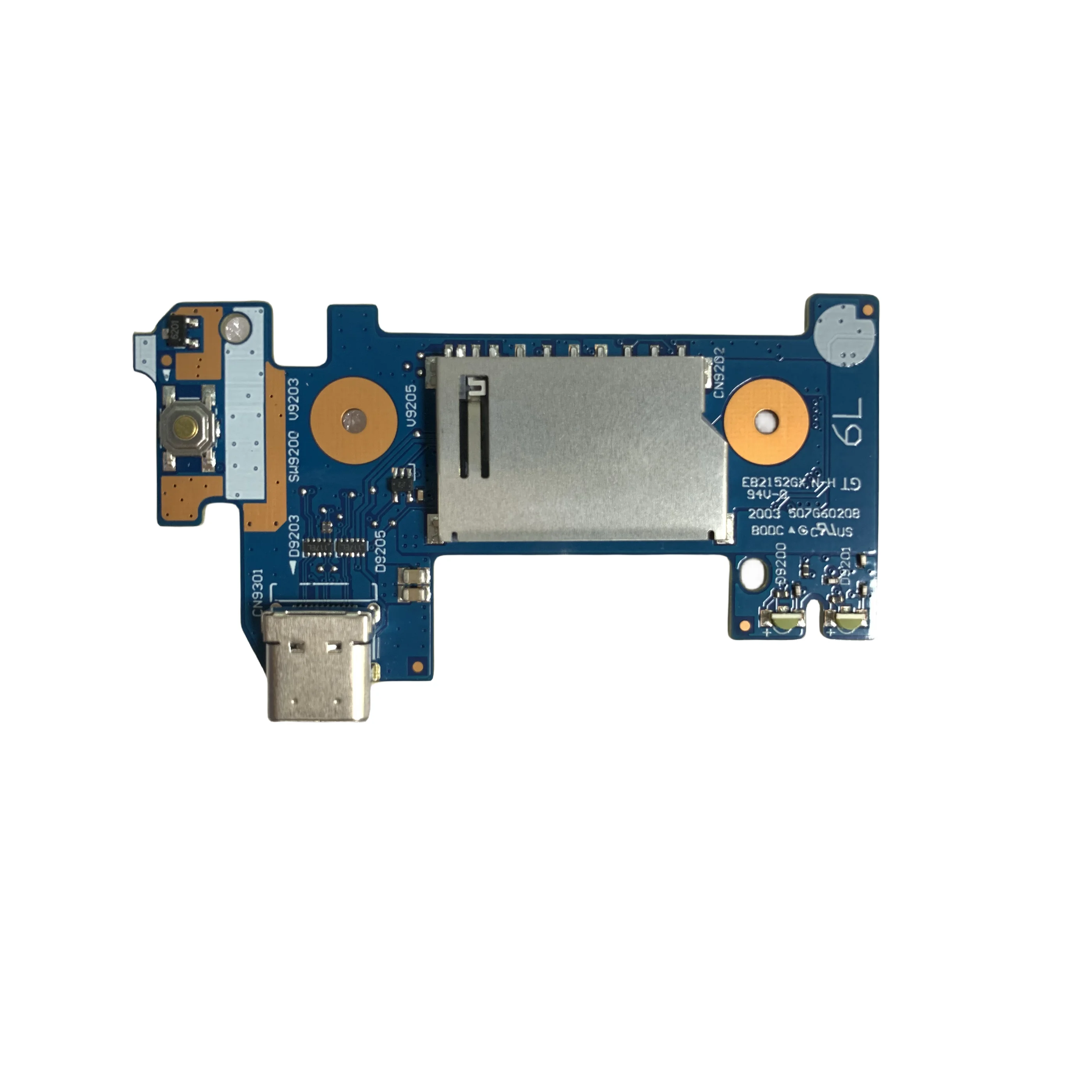 Для ноутбука HP 14-DK 14-CK 14-CF USB 3.1 Type C кардридер Power Strip L24483-001 6050A2979701 100% протестирован