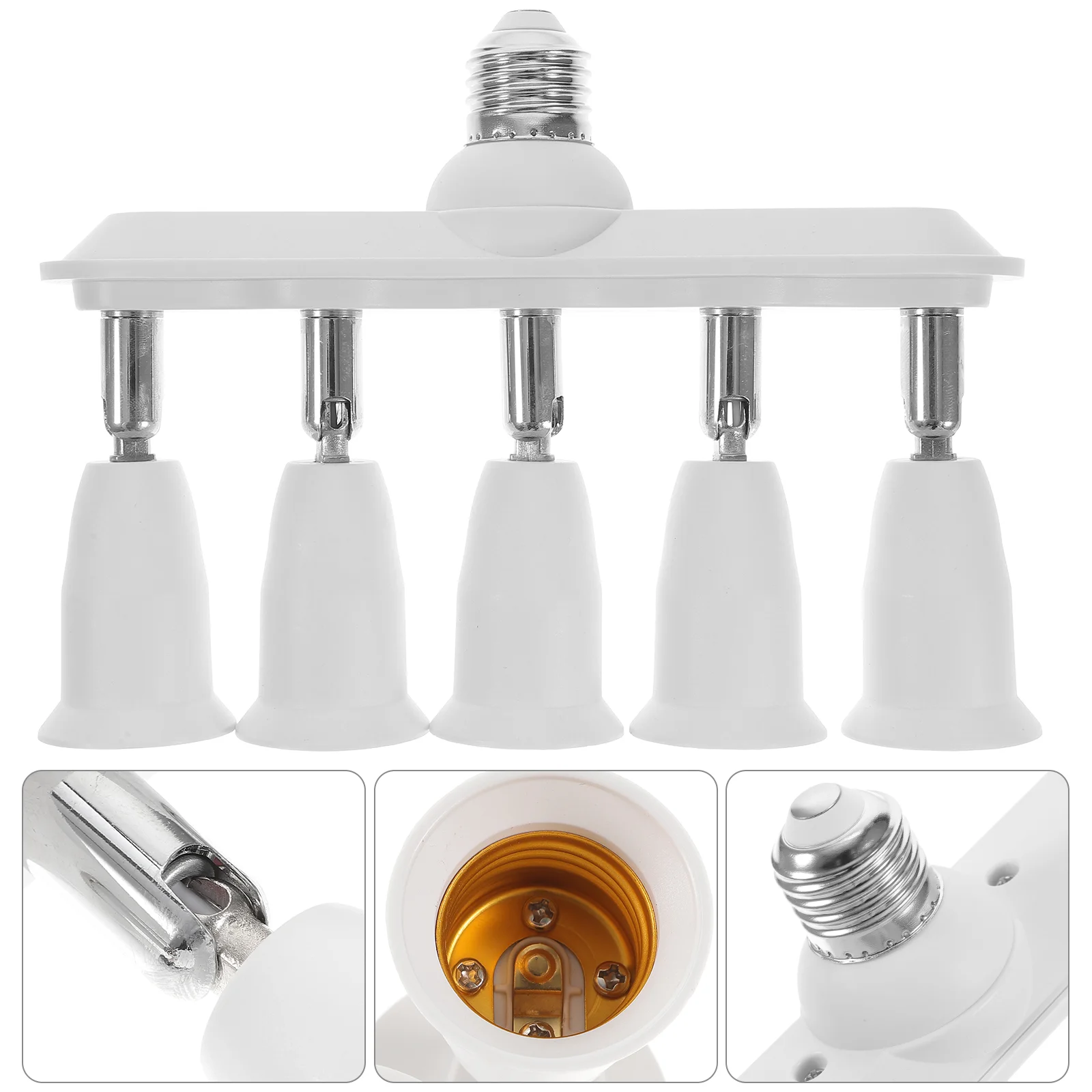 

Light Socket Splitter Converter Bulb Extender Lamp Holder E27Led Bulbs