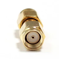 1pc sma male to rp sma male plug female pin rf coax adapter convertor connector straight wholesale price